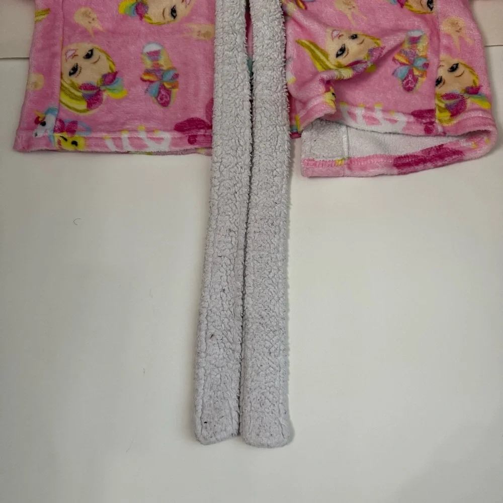 🍭 Jojo Siwa Nickelodeon Girls Pink Robe - Size XS (Used)